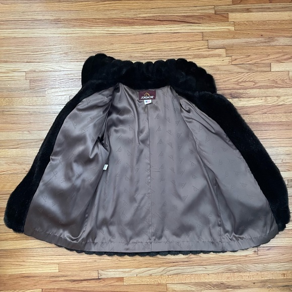 Vintage JORDACHE Faux Fur Coat - Picture 8 of 15